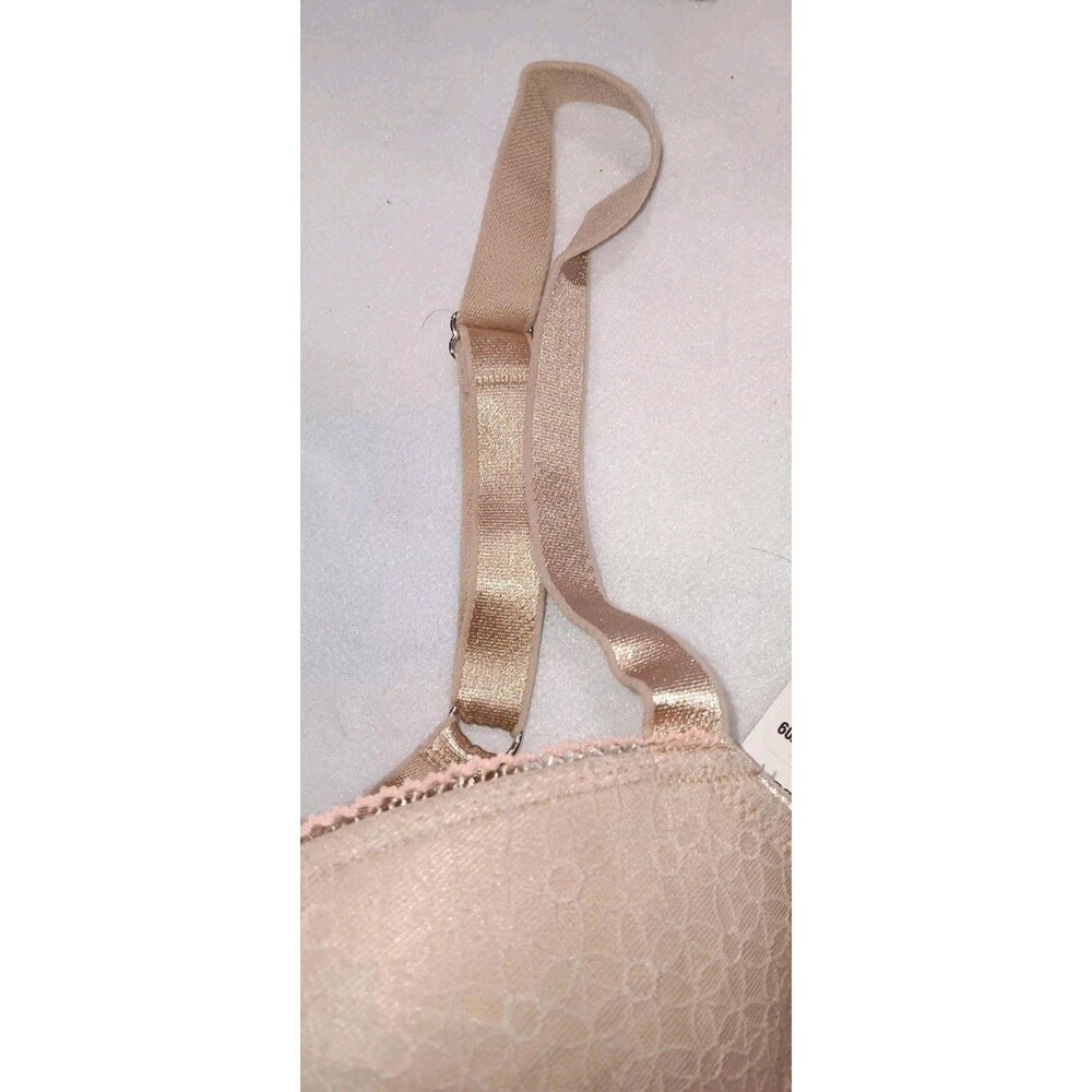NWT! Chantelle Underwire Bra $78 Womens Size 30DDD (Runs Small) Nude Color Lace - Picture 6 of 9